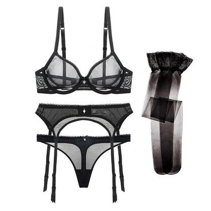 Mesh Me Wild | Mesh lingerie set